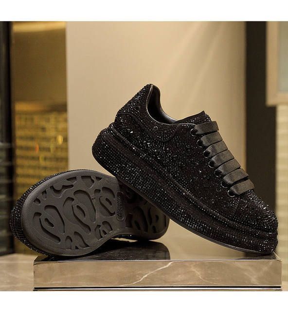 Alexander McQUEEN Black piedras total