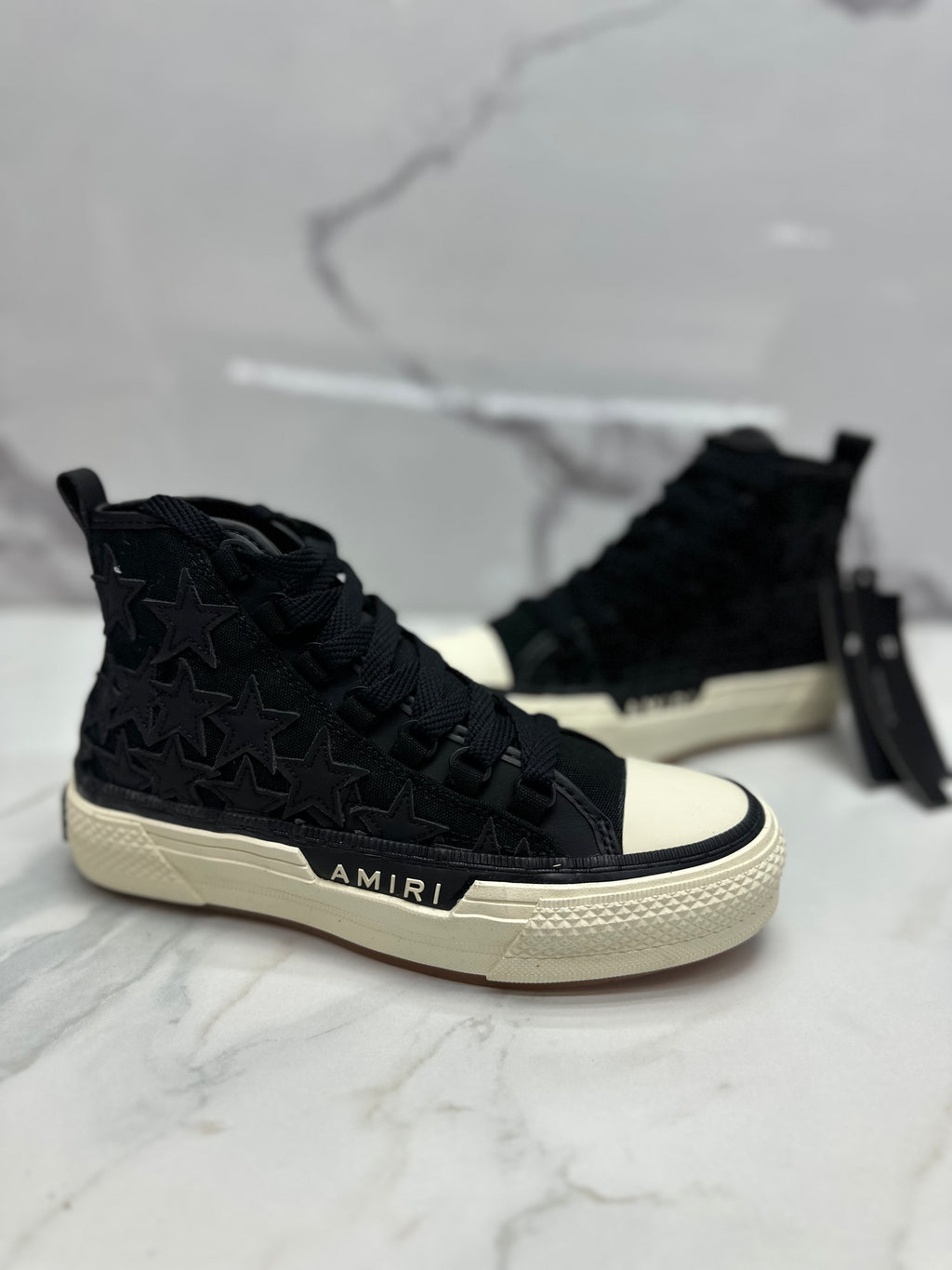 Bota Amiri estrellas negra