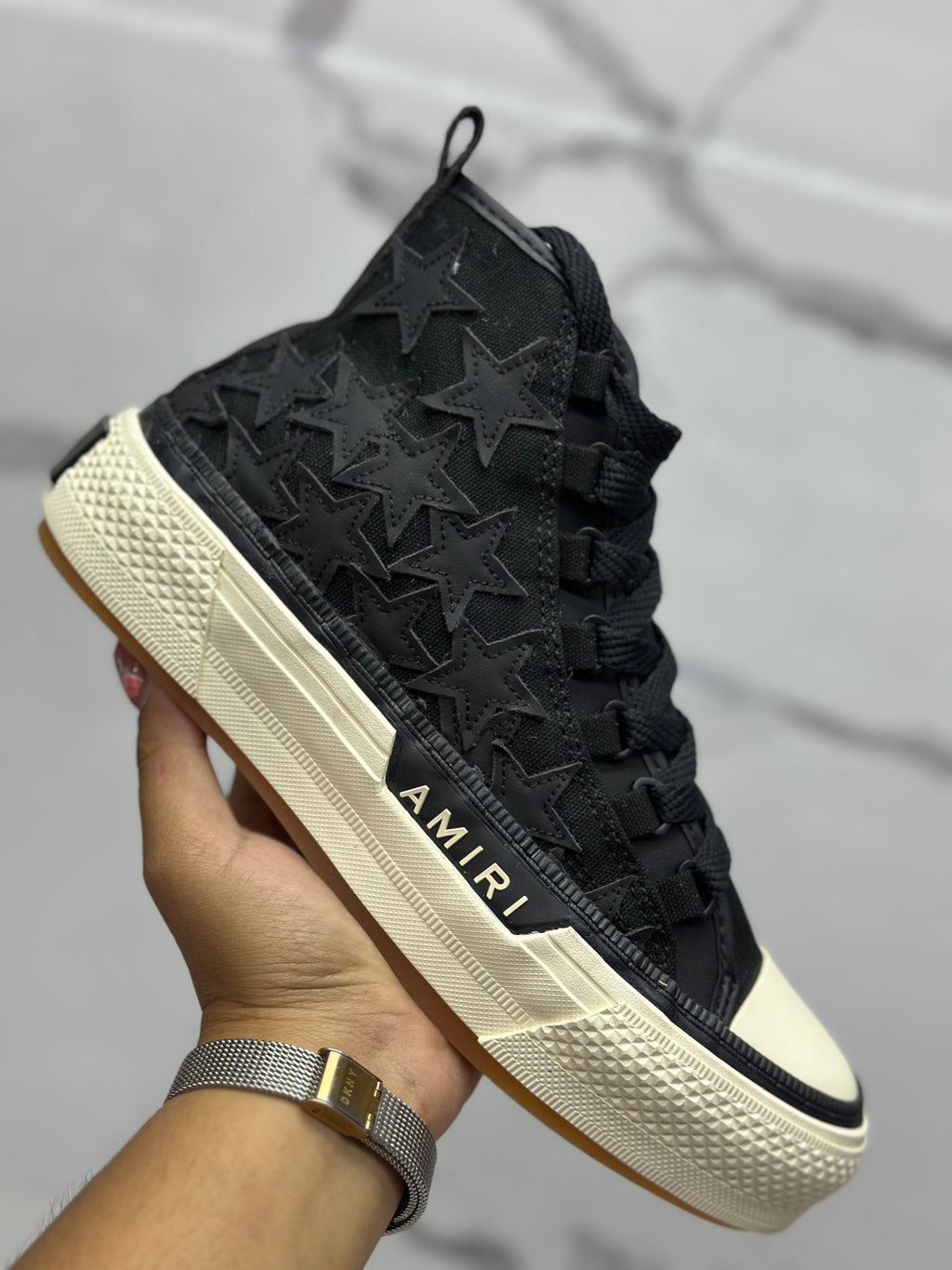 Bota Amiri estrellas negra