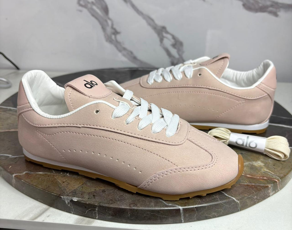 Zapatilla alo rosa gamuza